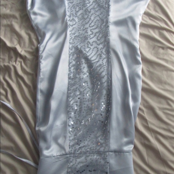 Mermaid halter backless evening dress - Picture 6 of 8